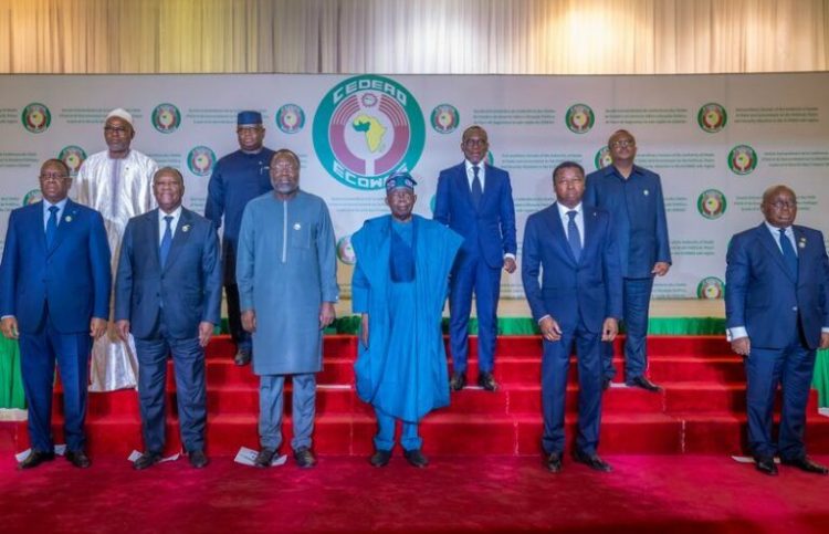 Tinubu and other ECOWAS leaders