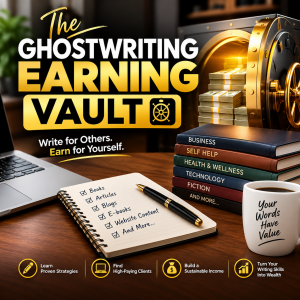 The Ghostwriting Earning Vault: How to Earn in Dollars as a Ghostwriter Without Showing Your Face