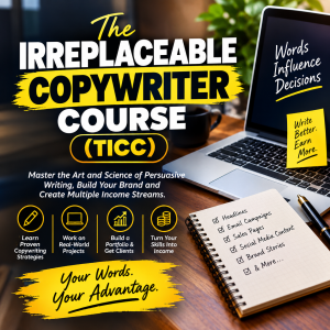How To Make Money With Copywriting - The Irreplaceable Copywriter Course (TICC)