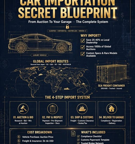 Car Importation Secret Blueprint: The Step-by-Step Guide Nigerians Are Using to Import Cars and Make Huge Profit