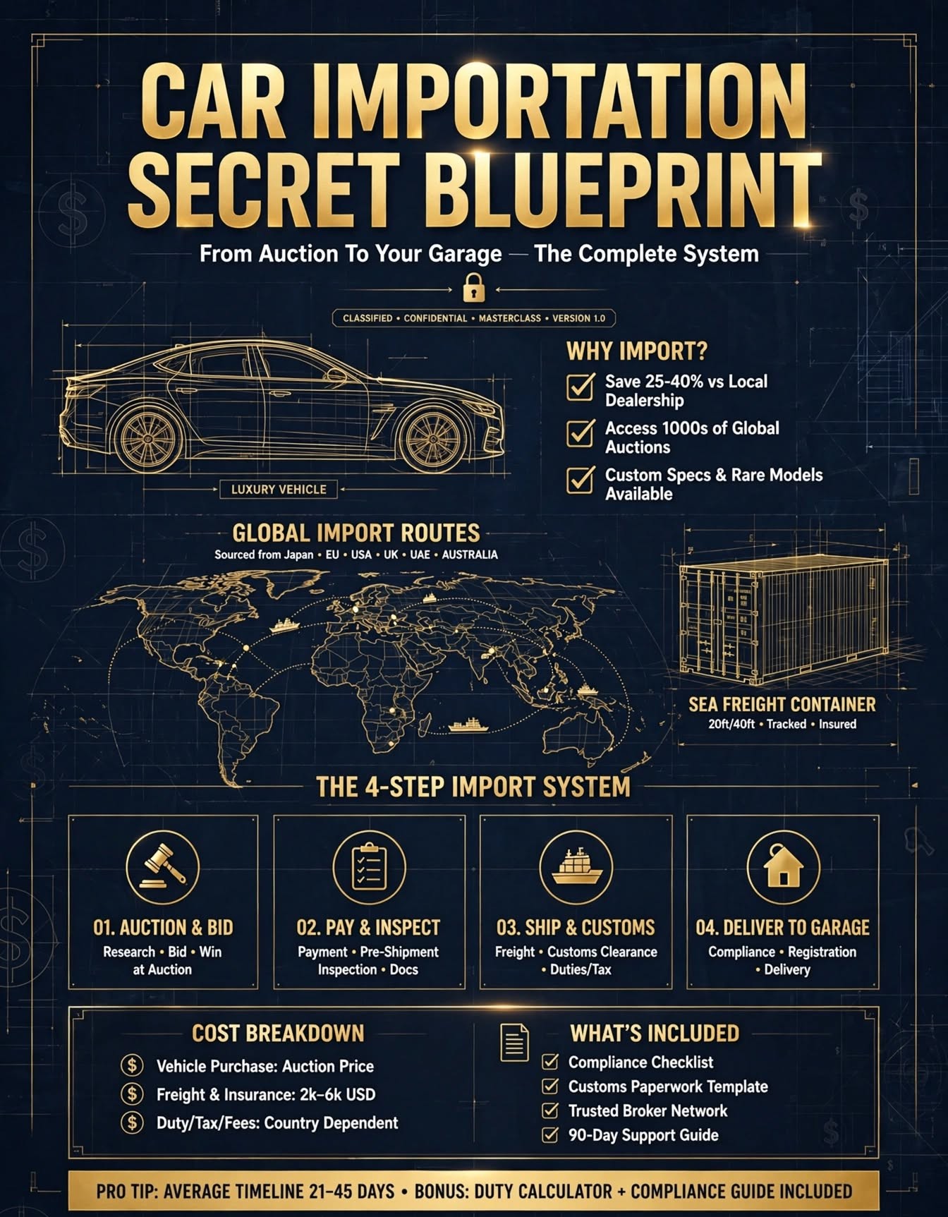 Car Importation Secret Blueprint: The Step-by-Step Guide Nigerians Are Using to Import Cars and Make Huge Profit