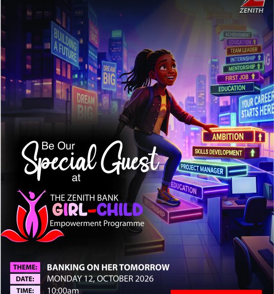 Adaora Umeoji Led Zenith Bank Unveils Banking On Her Tomorrow to Inspire Next Generation of Girls