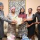 NiDCOM Staff Celebrate Abike Dabiri-Erewa on Birthday with Gifts, Heartfelt Gestures