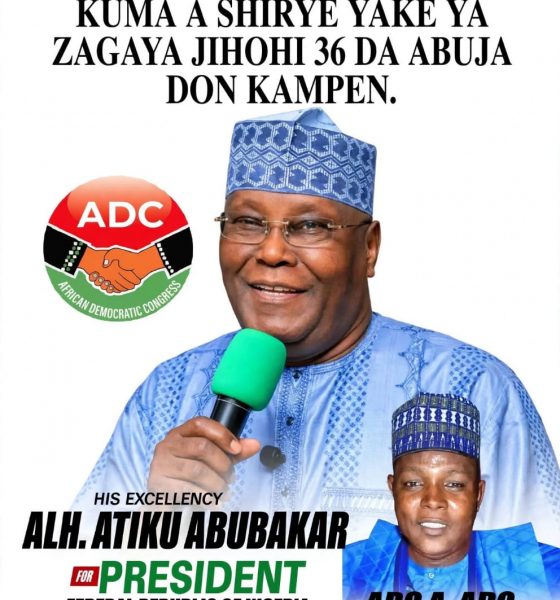 I Am Healthy and Ready for Nationwide Tour, You Cannot Campaign by Proxy, Atiku Tells Tinubu