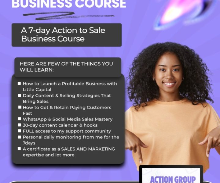 Action Group Business (AGB) Course: The New Business System Helping Nigerians Build Profitable Businesses From Scratch